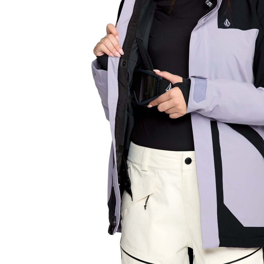 Veste Volcom Shelter 20k 3D Stretch pour femme