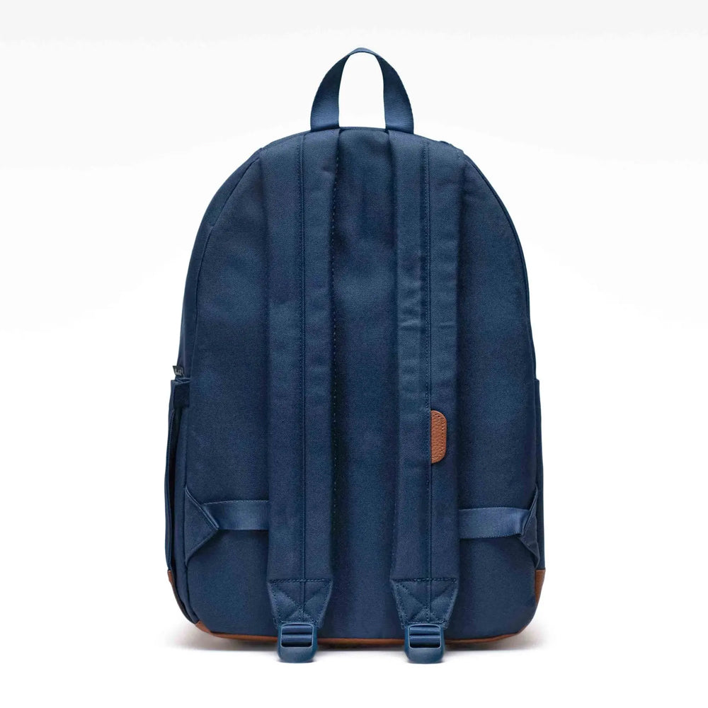 Navy and tan backpack sale