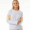 Rip Curl Womens High Tide Surf Raglan Crew