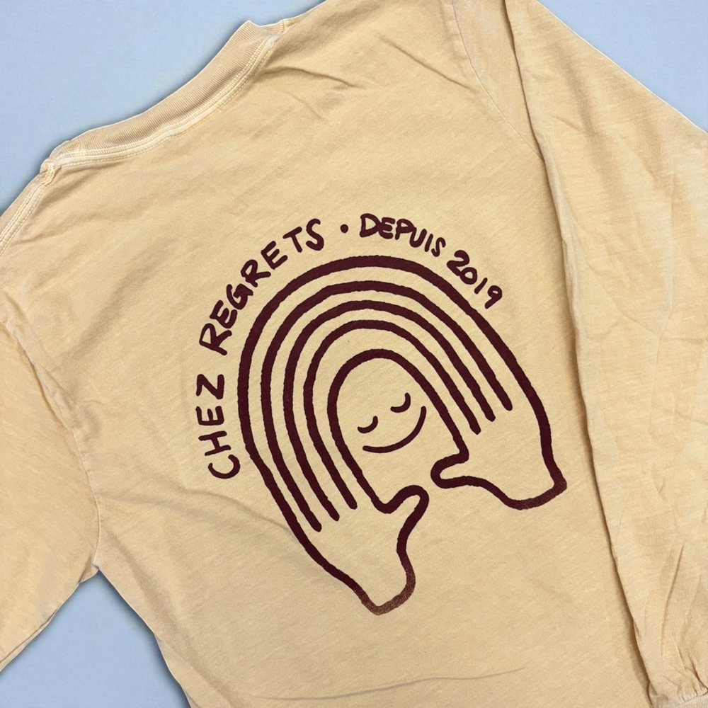 Chez Regrets OG logo Long Sleeve Tee