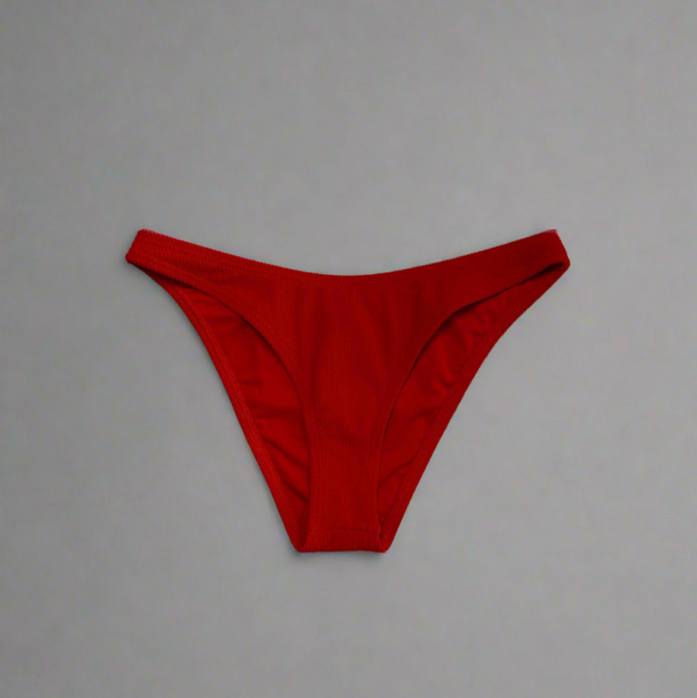 Billabong Red Aloha Hike Bikini Bottom