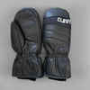 Clout Logo Leather Mitts