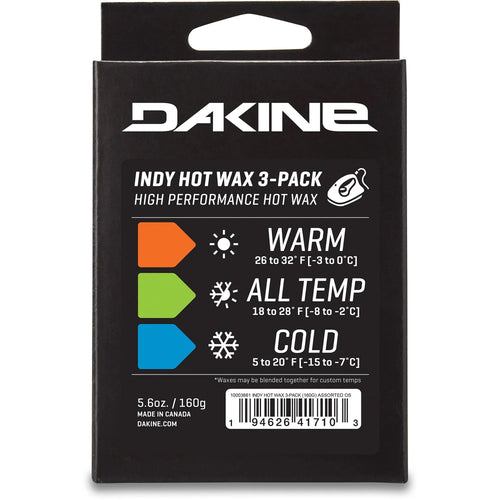 Dakine Indy Hot Wax 3-Pack 160g