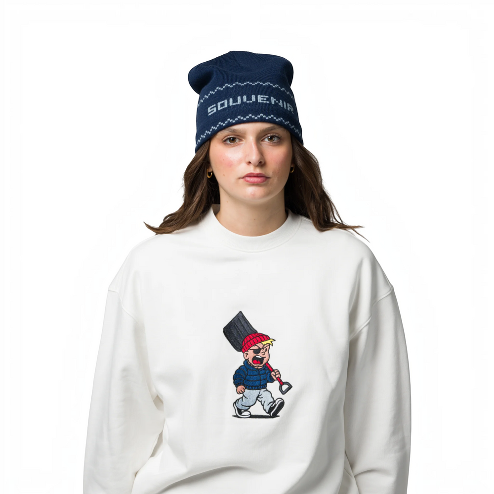 Souvenir Jacquard Skully Beanie