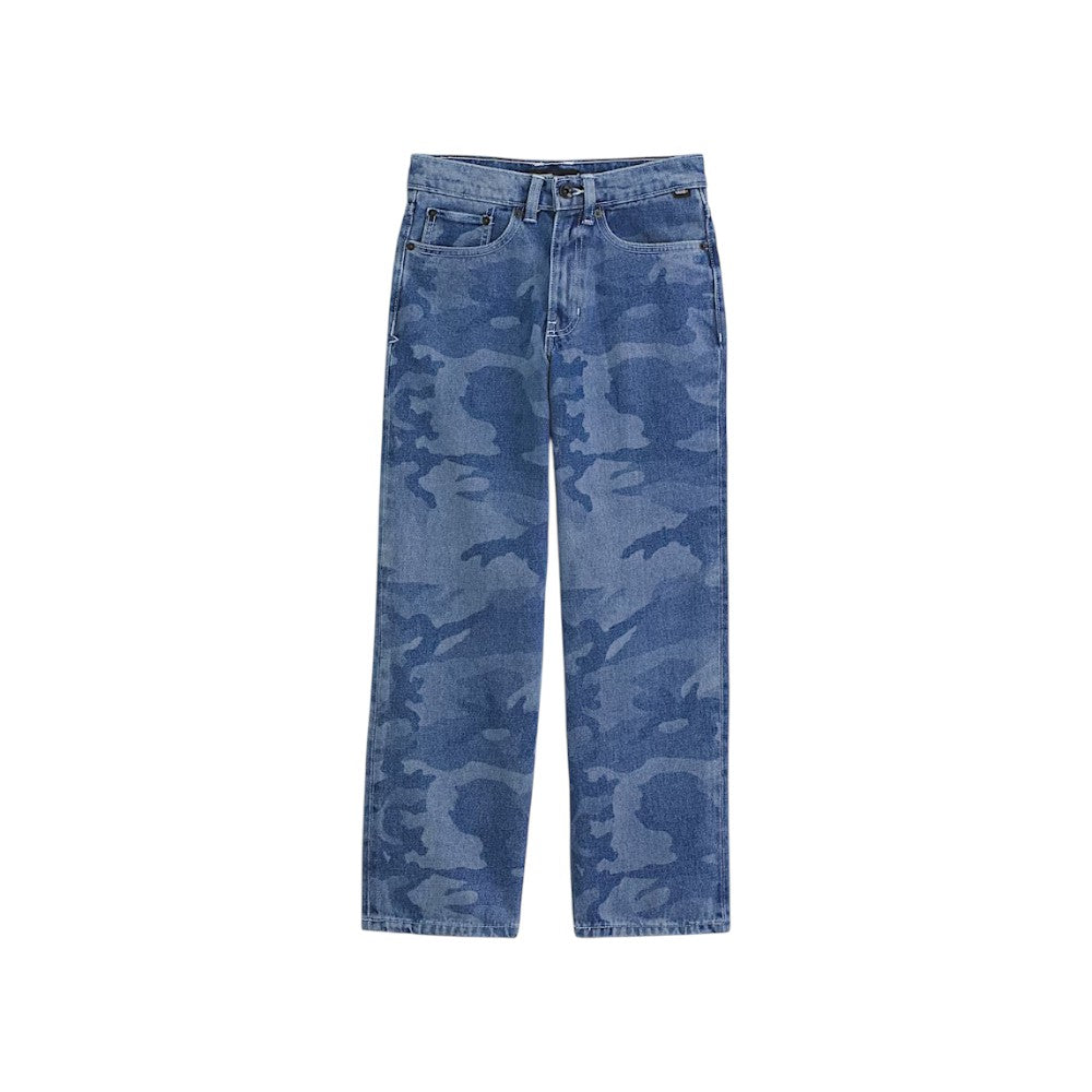 Vans Boys Check-5 Loose Camo Printed Denim
