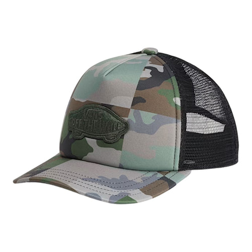 Casquette trucker Vans pour homme à visière incurvée Classic Patch
