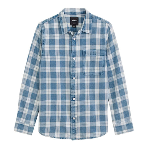 Vans Boys Lawson Vintage Indigo Ls Shirt