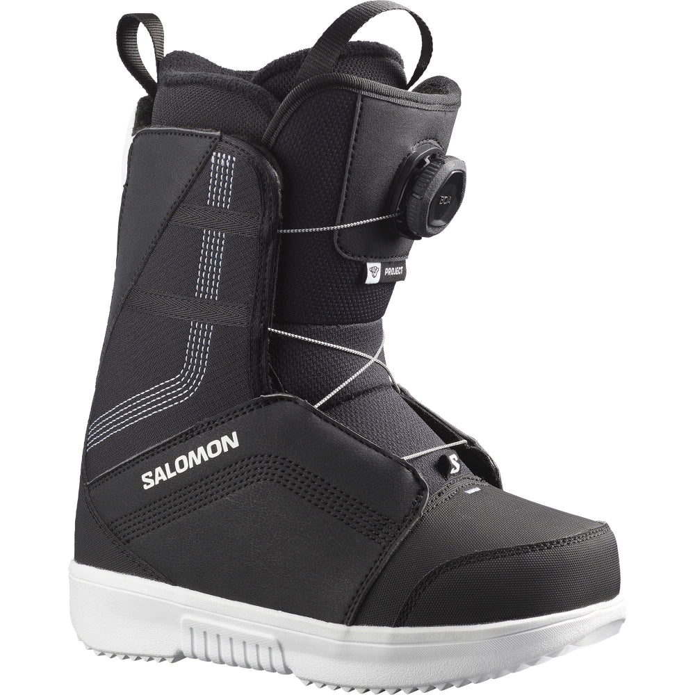 Bottes de snowboard Salomon Project Boa pour enfants
