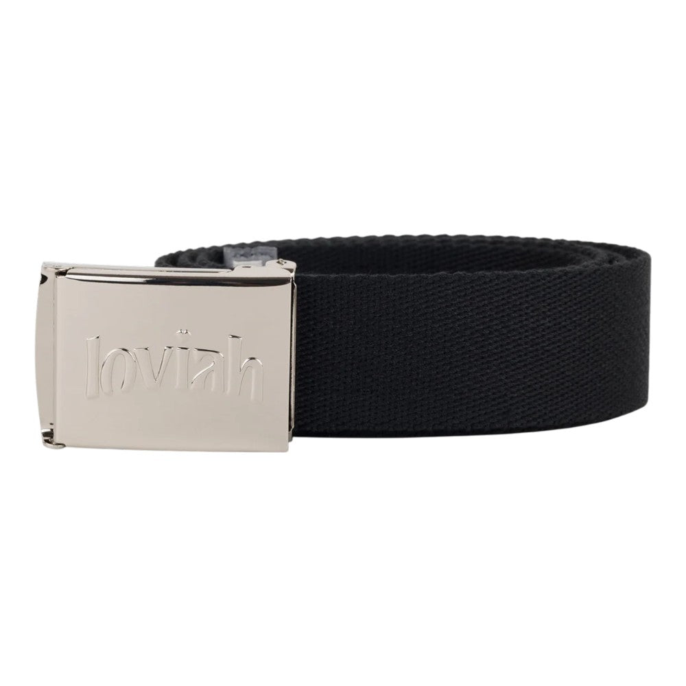 Ceinture en toile chromée Loviah