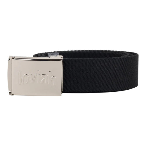 Ceinture en toile chromée Loviah