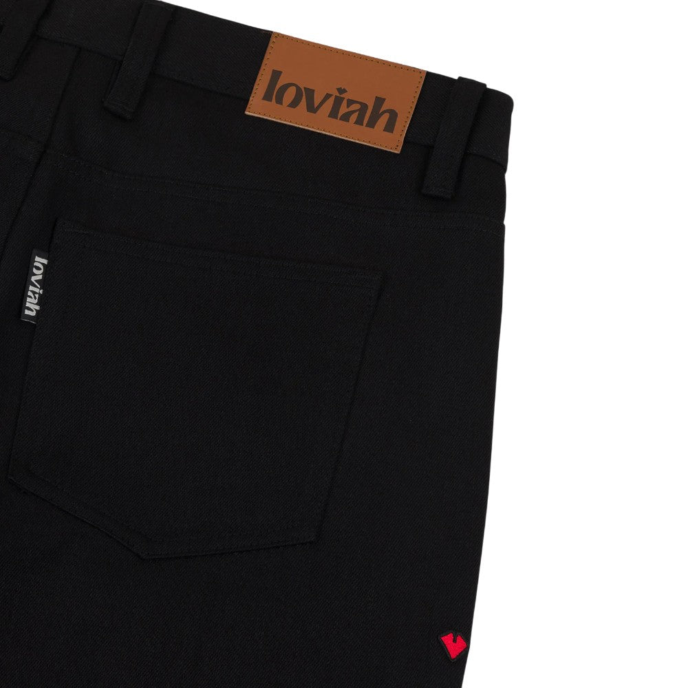 Pantalon en jean ample à 5 poches Loviah Og