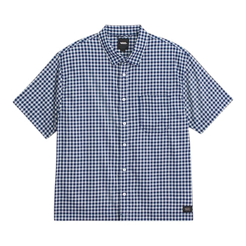 Chemise Vans Larkspur Mini Plaid SS Indigo Profond