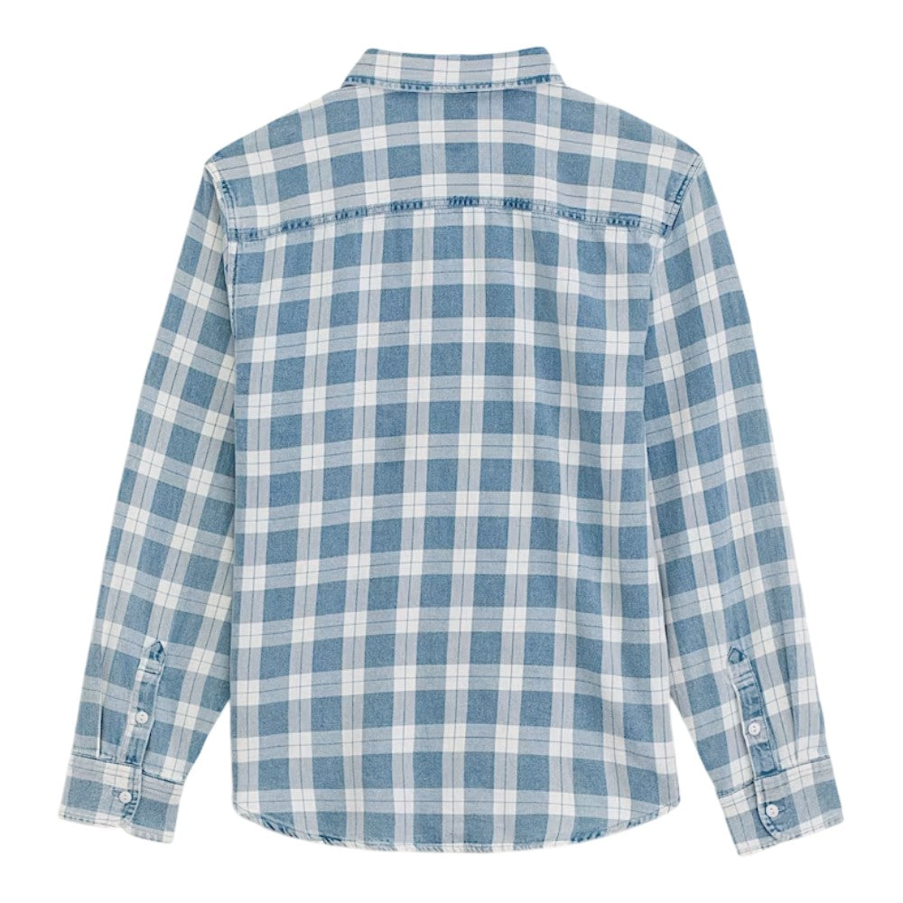 Vans Homme Chemise Ls Lawson Vintage Indigo