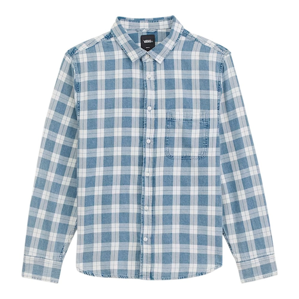 Vans Homme Chemise Ls Lawson Vintage Indigo