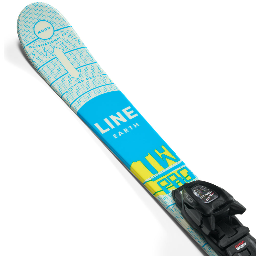 Line Skis Wallisch Shorty Skis + FTD 7.0 Bindings - Kids' 2024
