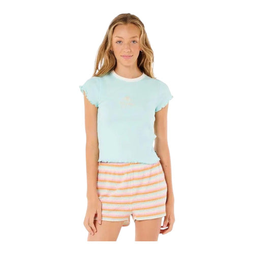 Rip Curl Girls Neon Isles Rib Tee