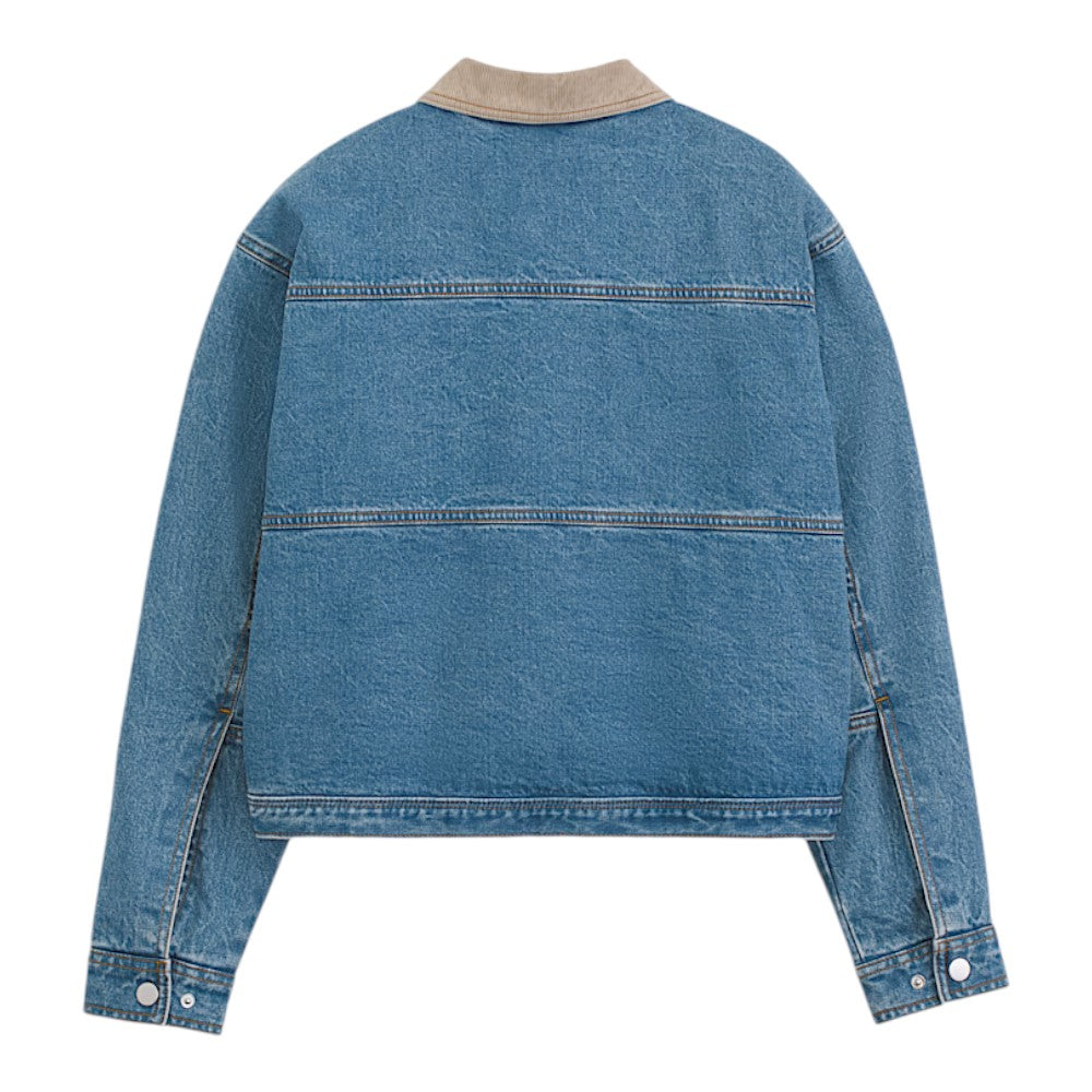 Vans Women's Nicola Cropped Chore Denim Jacket