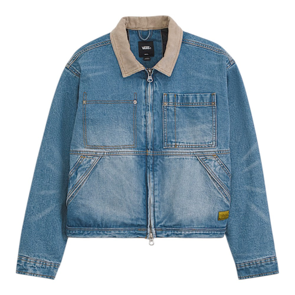 Vans Women's Nicola Cropped Chore Denim Jacket