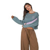 Notice The Reckless No Bad Days Cropped Long Sleeve