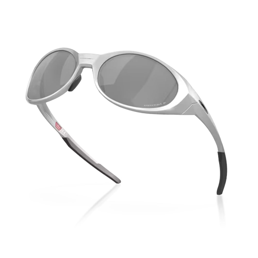 Oakley Eye Jacket Redux Sunglasses Silver with Prizm Black Polarized