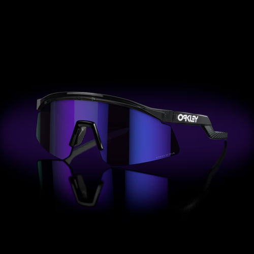 Oakley Hydra Sunglasses Crystal Black with Prizm Violet