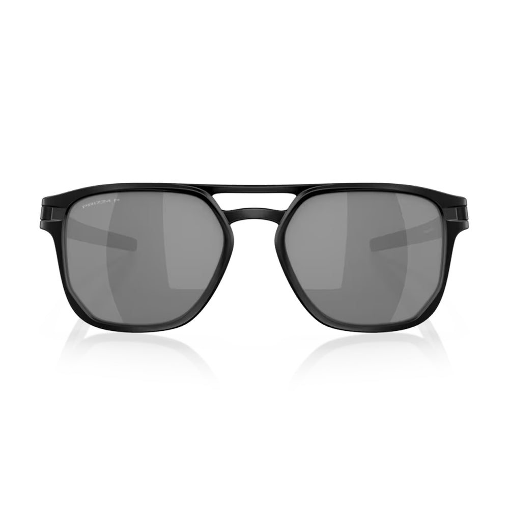 Oakley Latch Beta Sunglasses Matte Black with Prizm Black Polarized