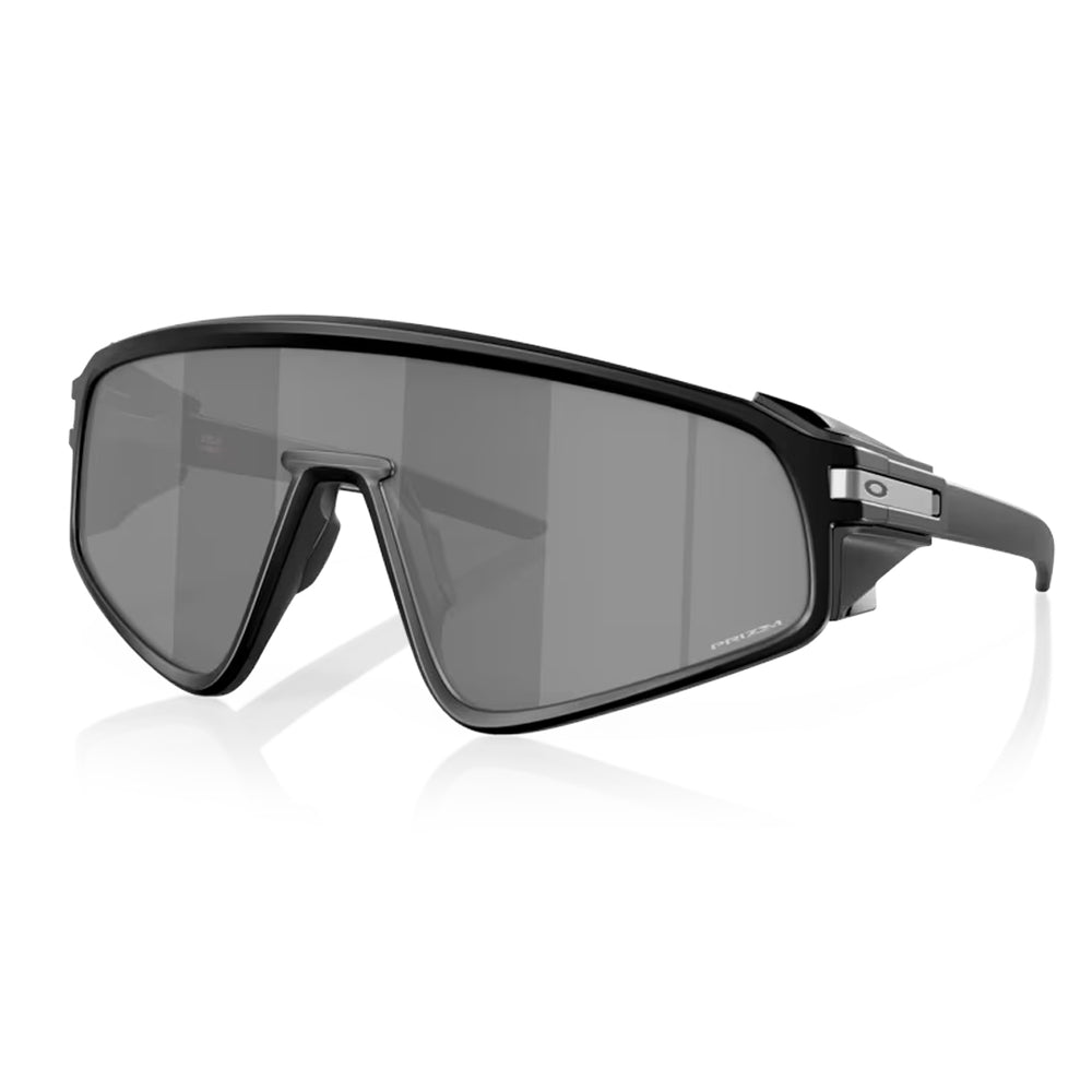 Oakley Latch Panel Sunglasses Matte Black with Prizm Black