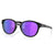 Oakley Latch Sunglasses Matte Black with Prizm Violet
