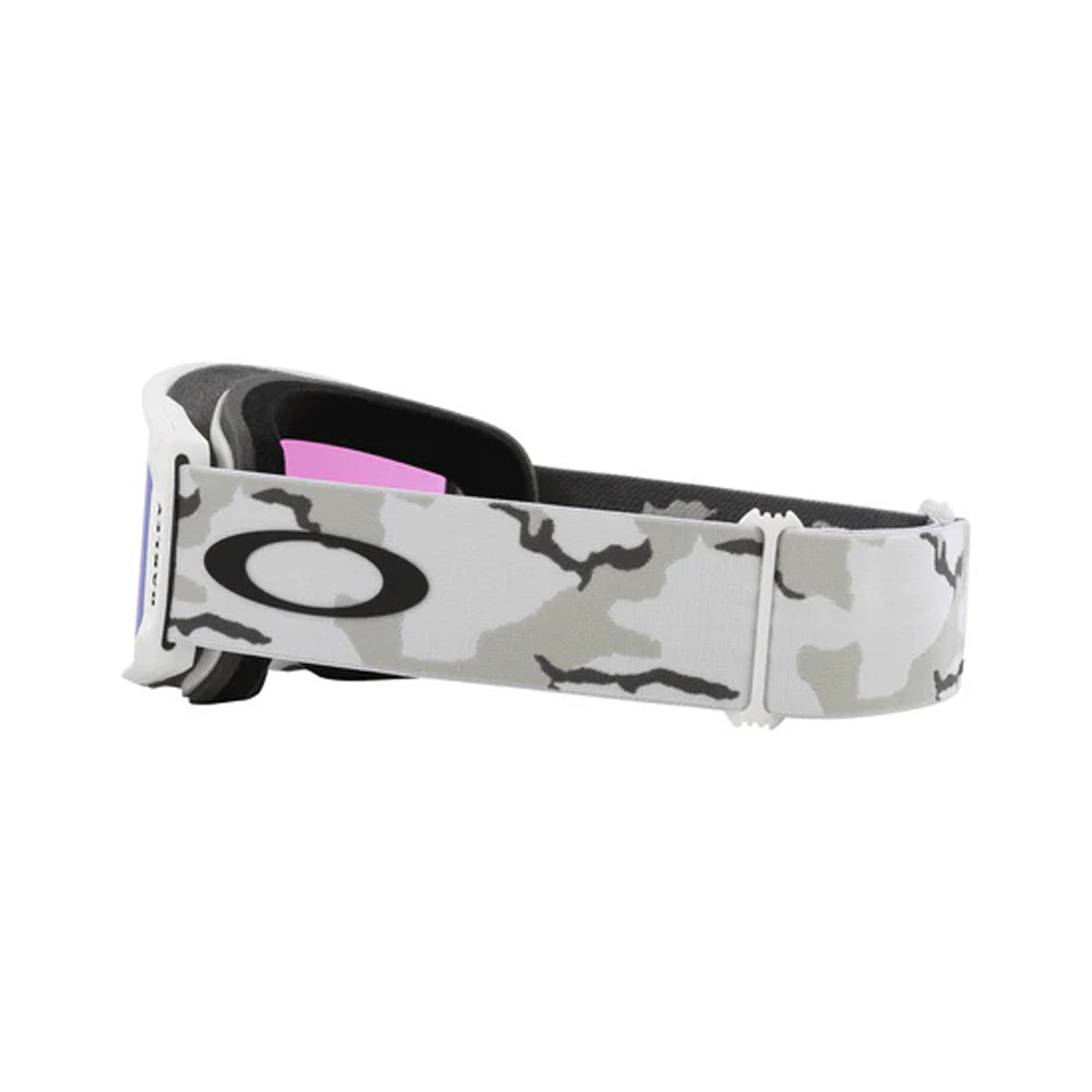 Oakley Line Miner Goggle White Camo W/ Prizm Snow Iced Iridium