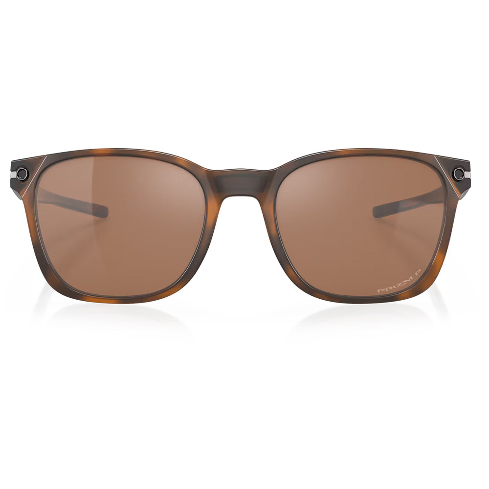 Oakley Ojector Sunglasses Matte Brown Tortoise with Prizm Tungsten Polarized