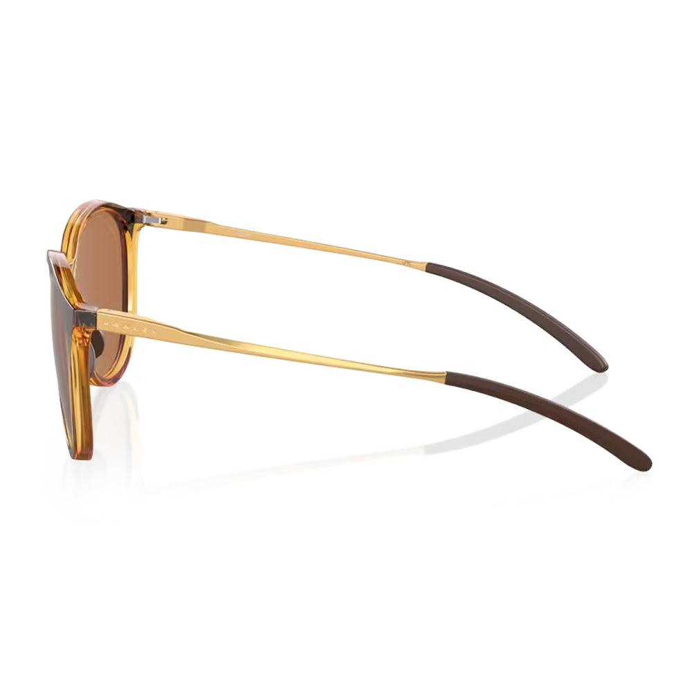 Oakley Sielo Sunglasses Polished Brown Tortoise with Prizm Bronze Polarized