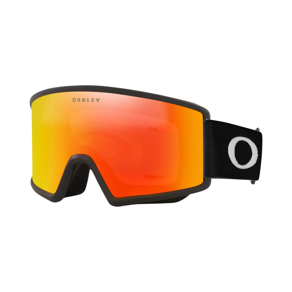 Oakley Target Line Goggle Matte Black W/ Fire Iridium & Persimmon