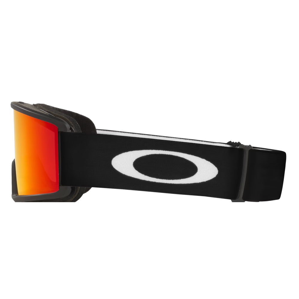 Oakley Target Line Goggle Matte Black W/ Fire Iridium & Persimmon