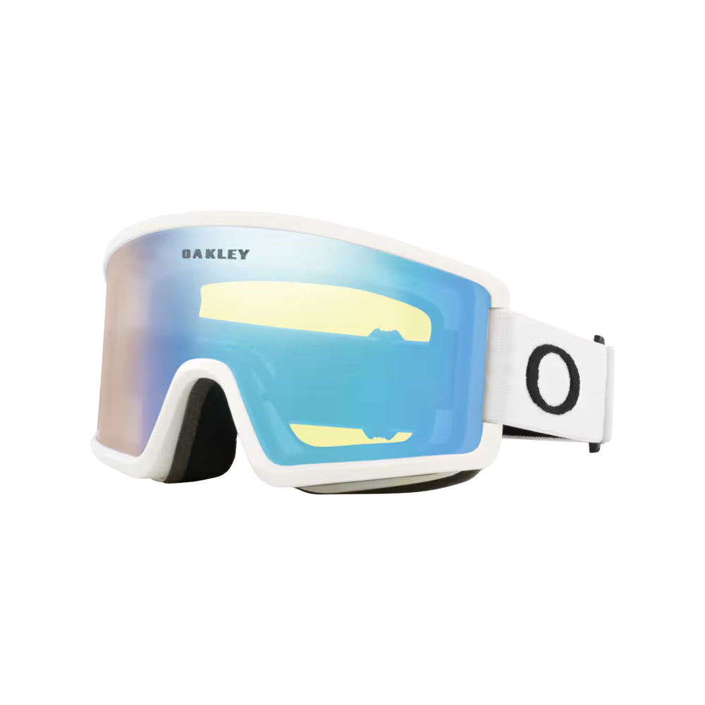 Oakley Target Line Goggle Matte White W/ Hi Yellow