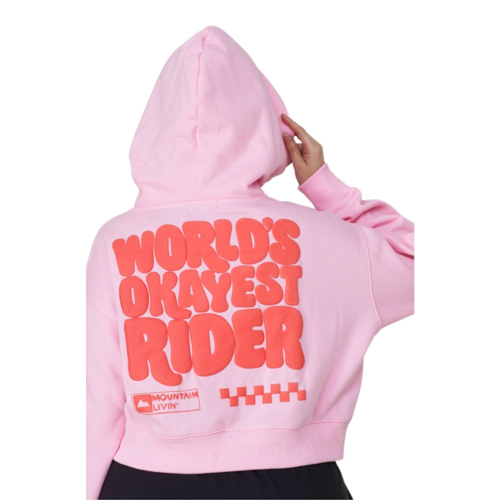 Notice The Reckless Okayest Rider Cropped Hood