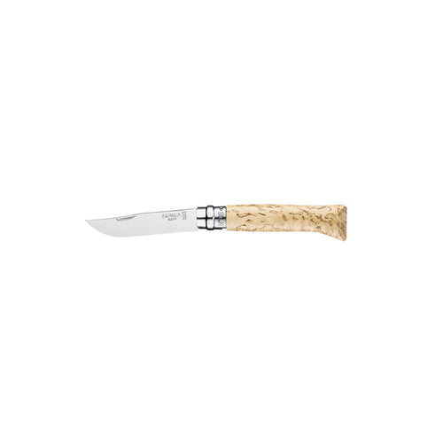 Opinel N°08 Sampo Curly Birch Knife