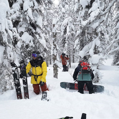 Location Equipment Snowboard Touring