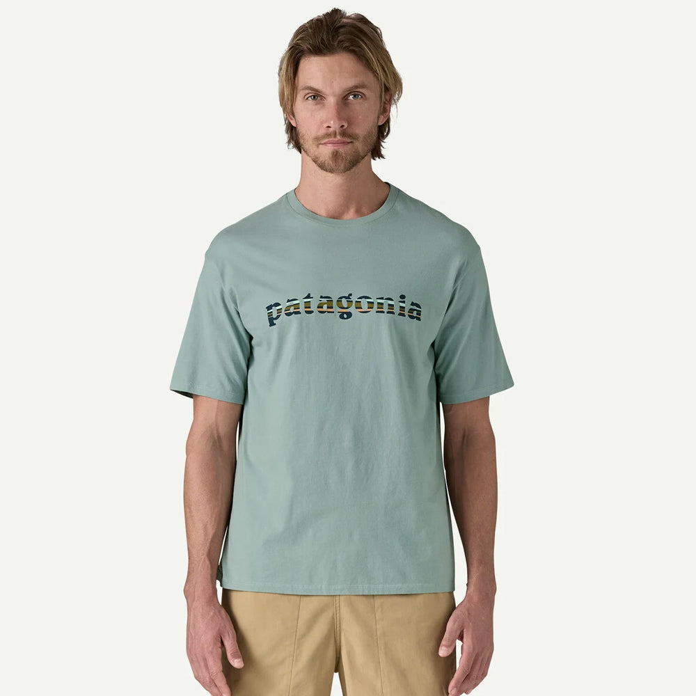 Patagonia Men's '73 Text Logo Organic T-Shirt