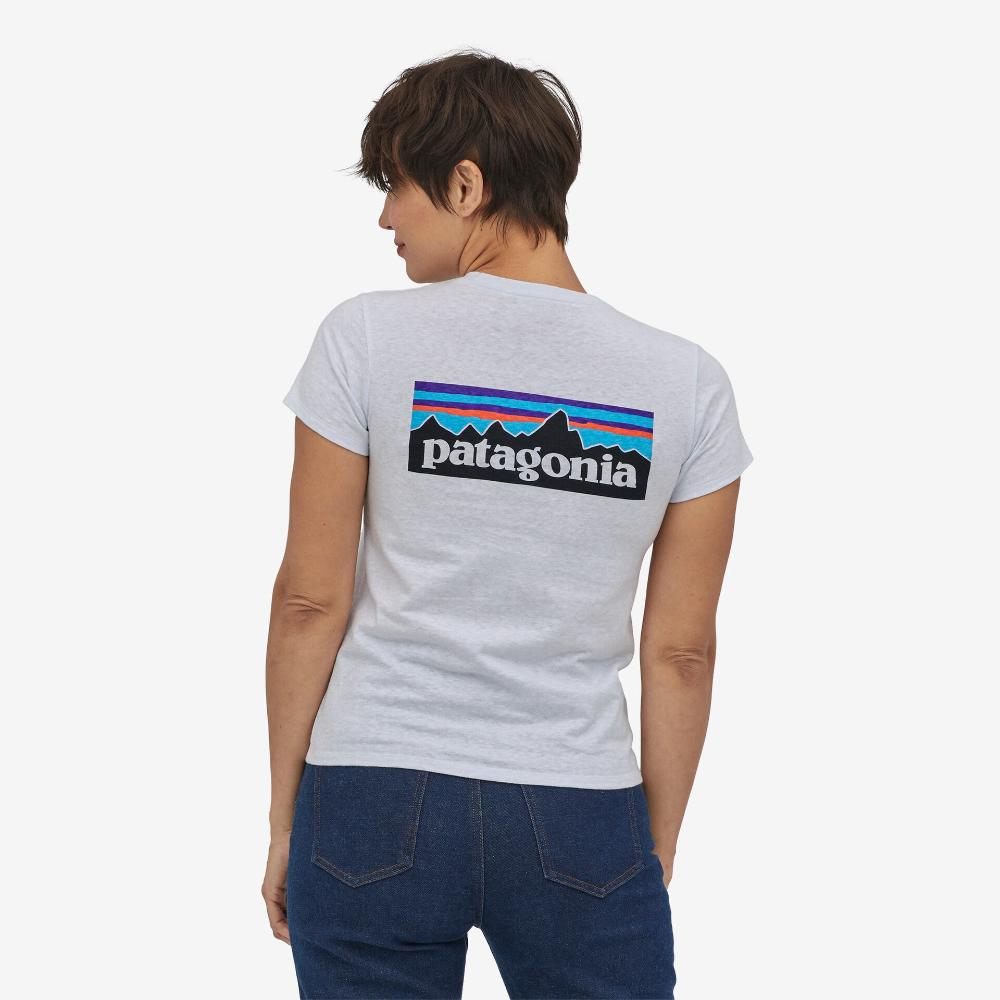 T-shirt Patagonia P-6 Logo Responsibili pour femme