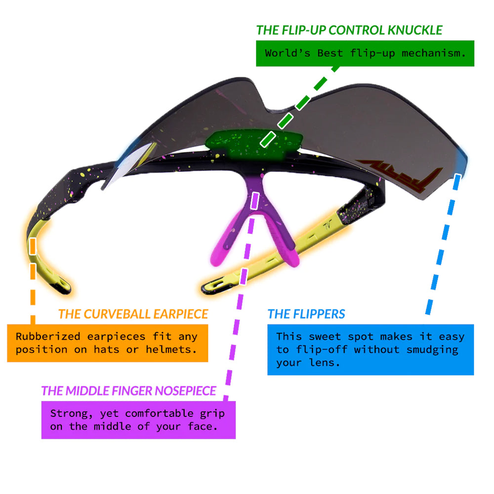 Pit Viper The 93' Dusk Flip-Offs Sunglasses