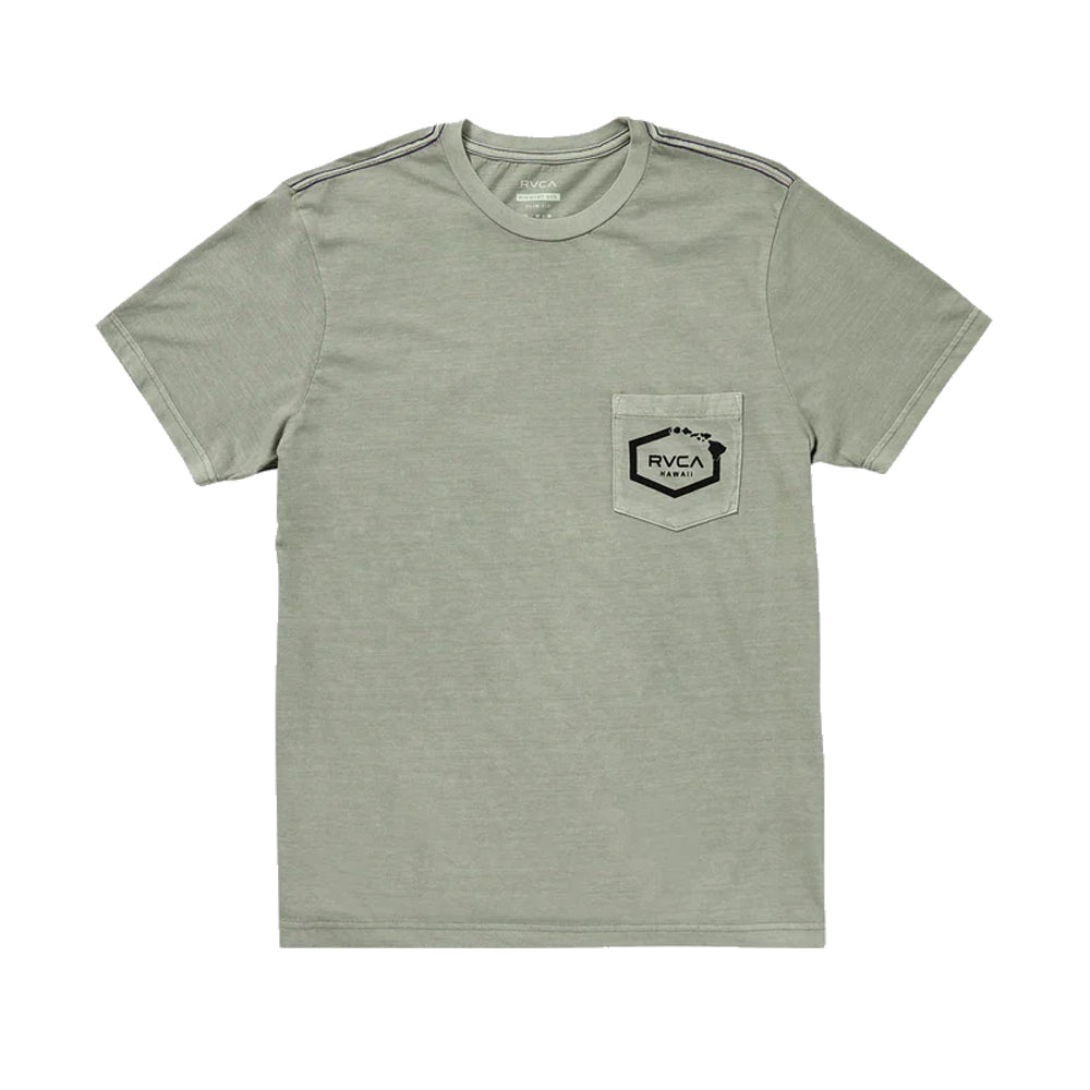 RCVA Hawaii Island Hex Pocket Tee