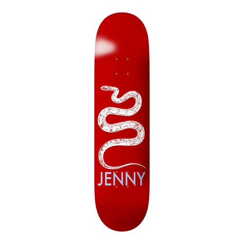 Jenny Red Snake Skateboard Deck 8.125