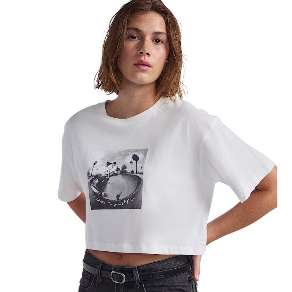 Vans Womens Rhythm Relaxed Crop Short Sleeve