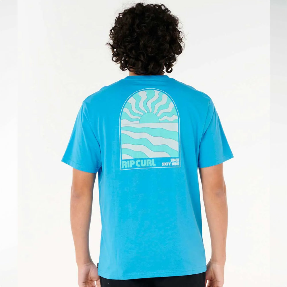 Rip Curl Mens Surf Revival Sunsets Tee