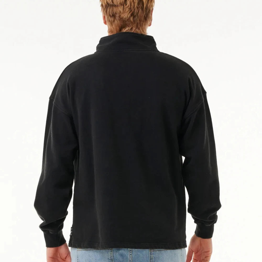 Rip Curl Quest 1/4 Zip Crew Sweater