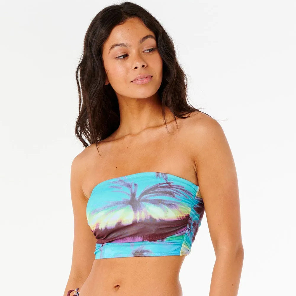 Rip Curl Womens Hidden Isles Bandeau Bikini Top