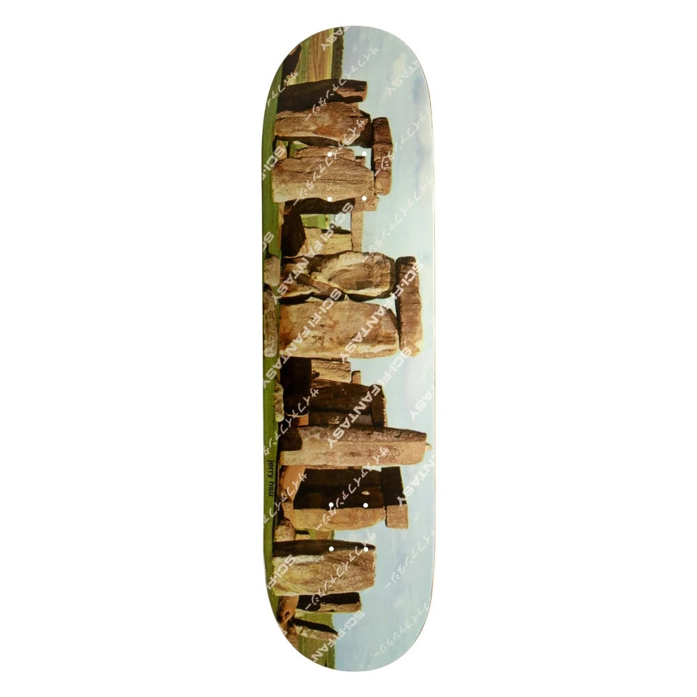 Sci-Fi Fantasy Jerry StoneHenge Skateboard deck 8.25"