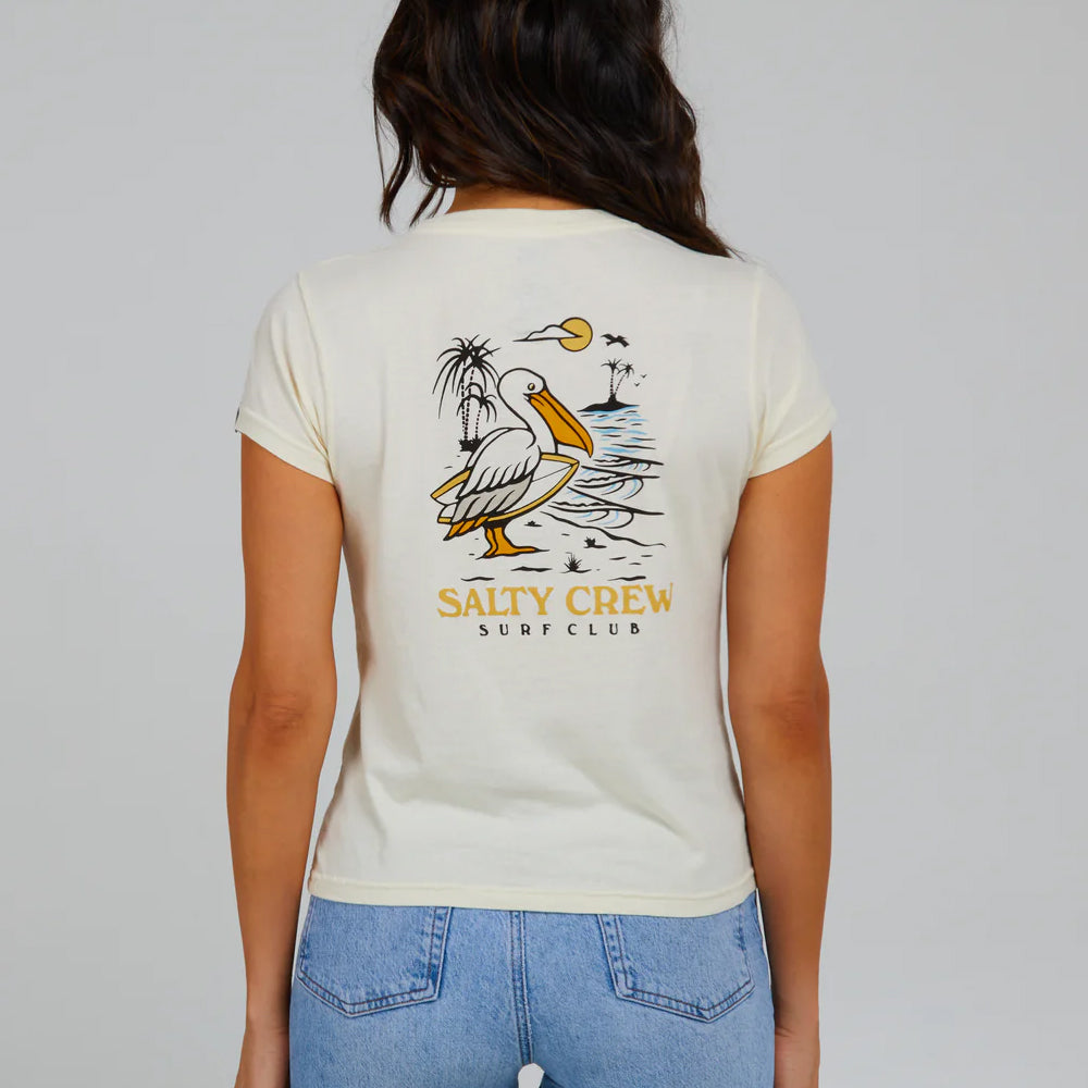 Salty Crew Womens Surf Check Modern Tee