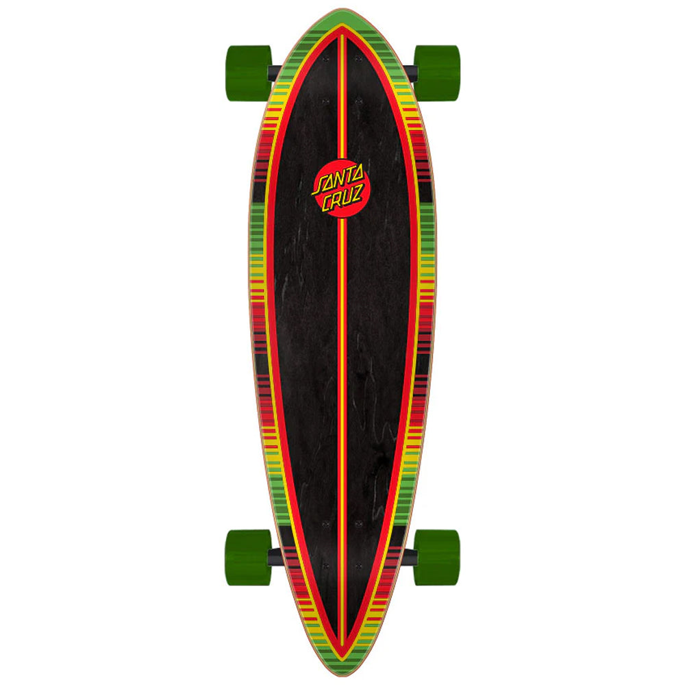 Santa Cruz Serape Dot Pintail Cruiser Complete Skateboard