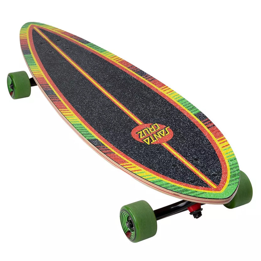 Santa Cruz Serape Dot Pintail Cruiser Complete Skateboard